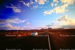 Car, clouds, Road, Roadway, Highway, Monument Valley, Utah, VCRV10P14_07.0567