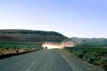Dirt Road, backlit dust, Pyramid Lake Nevada, VCRV11P12_03