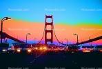 Golden Gate Bridge, car, sedan, automobile, vehicle, VCRV11P13_07B.0567