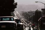 Lombard Street, car, sedan, automobile, vehicles, traffic jam