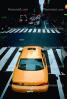 taxi cab, New York City, crosswalk, VCRV13P01_10.0567