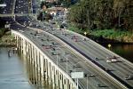 Highway 101, cars, Richardson Bridge, Mill Valley, Marin County, California, Road, Roadway, automobiles, vehicles, VCRV13P06_08