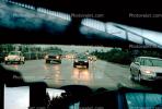 mirror reflection, Road, Roadway, Highway, cars, VCRV13P06_16.0567