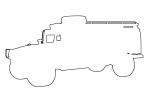 Hummer, Hum Vee outline, line drawing, shape, VCRV15P06_12O