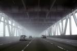 Fog, Level-A Traffic, Road, Roadway, Highway, cars, VCRV17P08_08