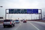 Interstate I-190, Road, Roadway, Interstate Highway I-90, skyway, Road, Mannheim Road, cars, SUV