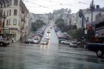 Castro District, Market Street, rain, car, sedan, automobile, vehicle, rainy