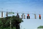 Traffic Signal Lights, Muldoon Road, Roadway, Highway, Pensacola, VCRV18P04_06