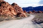 Valley of Fire, east of Las Vegas Nevada, Dirt Road, unpaved, scenic, VCRV18P10_18
