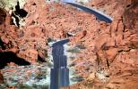 Valley of Fire, east of Las Vegas Nevada, Road, Roadway, Highway, VCRV18P11_01