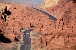 Valley of Fire, east of Las Vegas Nevada, Road, Roadway, Highway, VCRV18P11_02