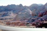 Valley of Fire, east of Las Vegas Nevada, Road, Roadway, Highway, VCRV18P12_13