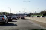 Road, Roadway, Interstate Highway I-94, skyway, skyline, Expressway, cars, automobiles, vehicles, VCRV18P15_14