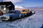 Cars, pickup truck, Chevy, Chvrolet, sedan, Adak, Alaska, 1950s, VCRV19P02_01