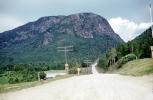 Road, Roadway, Highway, Dirt, Mountain, Forest, unpaved, Laurentide 1953