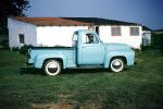 pickup truck, pick-up, Vehicle, Whitewall Tires, automobile, retro, 1950s, VCRV19P12_08