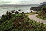 Coastline, Road, Roadway, Highway, shoreline, coastal, New Zealand, VCRV19P15_12