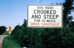 This Road is Crooked and Steep for 10 miles, Drive Carefully, VCRV20P08_10