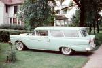 Ford Ranch Wagon, Station Wagon, Whitewall Tires, Parked Car, Lawn, Grass, automobile, June 1962, 1960s, VCRV20P13_15