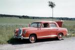 Mercedes Benz, Sedan, Car, Automobile, 1950s