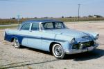 1955 DeSoto Fireflite Coronado, four-door sedan, Whitewalls, automobile, V-8 Engine, 1950s, Tuscola Illinois