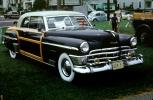 1950 Chrysler, two-door sedan, car, chrome grill, whitwall tires, Pottstown Pennsylvania, 1950s