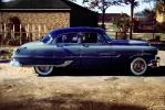 Pontiac, car, automobile, four-door sedan, Illinois, 1954, 1950s