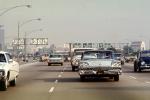 Santa Monica Freeway, Interstate I-405, Cars, traffic, Ford Fairlane, December 1969, 1960s, VCRV21P11_02