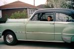 Buick Two-door sedan, car, Boy, 1950s