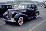 1938 Buick, car, automobile, four-door sedan, 1930's