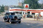 Ford, old car, Citgo, 1960s