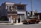Car, People, House, Home, Tijuana, 1940s, VCRV22P04_13