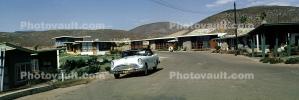 Panorama of Hussong's El Morro Cabanas, 1954 Buick Century, Car, Ensenada, Mexico, 1958, 1950s