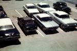 Parked Cars, Chevy Impala, Cadillac, Ford Falcon, 1960s, VCRV22P07_15