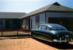 Nash Rambler, Four-door sedan, Car, House, Home, 1950s
