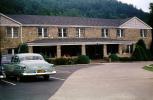 Oldsmobile, Hotel, Cars, Parking Lot, 1950s
