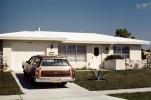 1972 Ford Country Squire, Station Wagon, taillight, rear, tail light, back end, Home, House, suburbia, 1973, 1970s