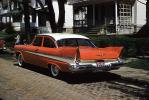 1957 Plymouth Belvedere, Tail Fins, suburbia, 1950s, VCRV22P15_06
