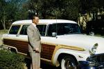 1956 Ford Country Squire Wagon, Woody, Side Panel Wood, 1950s, VCRV23P10_04B