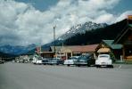 Cars Parked, Cabins, Buildings, Cooke City, Montana, 1950s