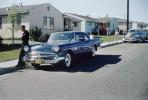 1956 Buick, Homes, houses, street, Sidewalk, Suburbs 1950s, VCRV24P01_16