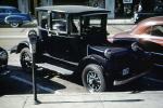 Model-T Ford coupe, parking meter, VCRV24P05_08