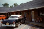 Motel, Parked Car, 1950s, VCRV24P05_11