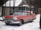 1957 Plymouth Savoy, 4-door coupe, upstate New York, 1950s
