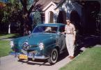 Man and his Studebaker, Driveway, 1950s