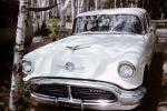Oldsmobile Car, Headlights, Hood Ornament, 1950s, VCRV24P14_03