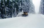 Santiam Pass, Highway-20, Plowing Snow