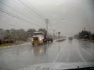 Mack Truck, Wide Load, rain, inclement weather, wet, slippery, Rainy, Bad Driving Conditions, Precipitation, VCTD01_049