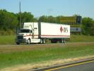 OFS, Semi-trailer truck on the road, Semi, VCTD01_089