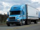 Freightliner, Highway-97, southern Oregon, Semi-trailer truck, Semi, VCTD01_133